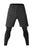 Men Sports Trouser 2 In 1 Compression Training Legging Breathable Joggers Zip Pockets Running Double Deck Fitness Gym Pants