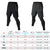 Men Sports Trouser 2 In 1 Compression Training Legging Breathable Joggers Zip Pockets Running Double Deck Fitness Gym Pants