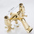 Luxury Antique Style Gold Color Bath Tub Faucet Ceramic Handle Hand held Shower Head Faucet Mixer Tap . YT-5329