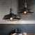 American Loft Industrial Retro Iron Pendant Lights