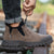 Brown Leather Ankle Boots Anti-smash Work Shoes Man's Safety Shoes Lightweight Work Sneakers Industrial Working Boots Outdoor