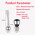 3PCS Nozzle For Faucet Frother Mixer Aerator Water Saving Tap Nozzle Attachment  Kitchen Faucet Sprayer Adapter