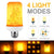 E14 E27 LED Flame Lamps B22 Corn Bulb Creative Flickering Effect Bulb AC85-265V LED Emulation Dynamic Flame Light