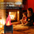 3D Fake Flame Lamp Electric Campfire Artificial Flickering Fire Light Party Flame Stage Effect Light Decor