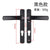 Aluminum Door Lock Aluminum Alloy Single Point Door Lock Aluminum Alloy Door Handle 85+30 Lock Body Lock