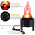 3D Fake Flame Lamp Electric Campfire Artificial Flickering Fire Light Party Flame Stage Effect Light Decor