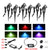 LED WIFI Smart Landscape Lights 6-Pack DC12V RGB Function Color for Home Garden Lawn Bonsai Flowerpot Lamps