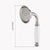 YANKSMART Antique Brass Hand Shower Brass Ceramic Handle Rain Spray Shower Water Saving Shower Head For Bathroom Accessories