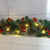 2.7M Christmas Garlands With Pinecones Red Berries Artificial Christmas Wreaths Home Xmas Tree Stairs Door