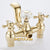 Luxury Antique Style Gold Color Bath Tub Faucet Ceramic Handle Hand held Shower Head Faucet Mixer Tap . YT-5329