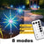 LED Solar Fireworks Light Outdoor Meteor Horse Lamp Garland IP65 Waterproof String Lights Garden