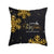 Gold Black Snowflake Merry Christmas Pillowcase Xmas Decor for Home Decor for Christmas Ornaments Xmas  Santa Claus Pillowcase..