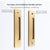 BON Paste sliding door handle kitchen door barn door aluminum door glass sliding door without punching sliding door fastener