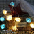 1.5M 10LED Artificial Rose Flower Garland String Light LED Fairy Lights Decorations