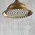 Bathroom Rainfall Shower Head Round Shape 8 -inch Rain Shower head Shower Faucet Head Bathroom Accessories