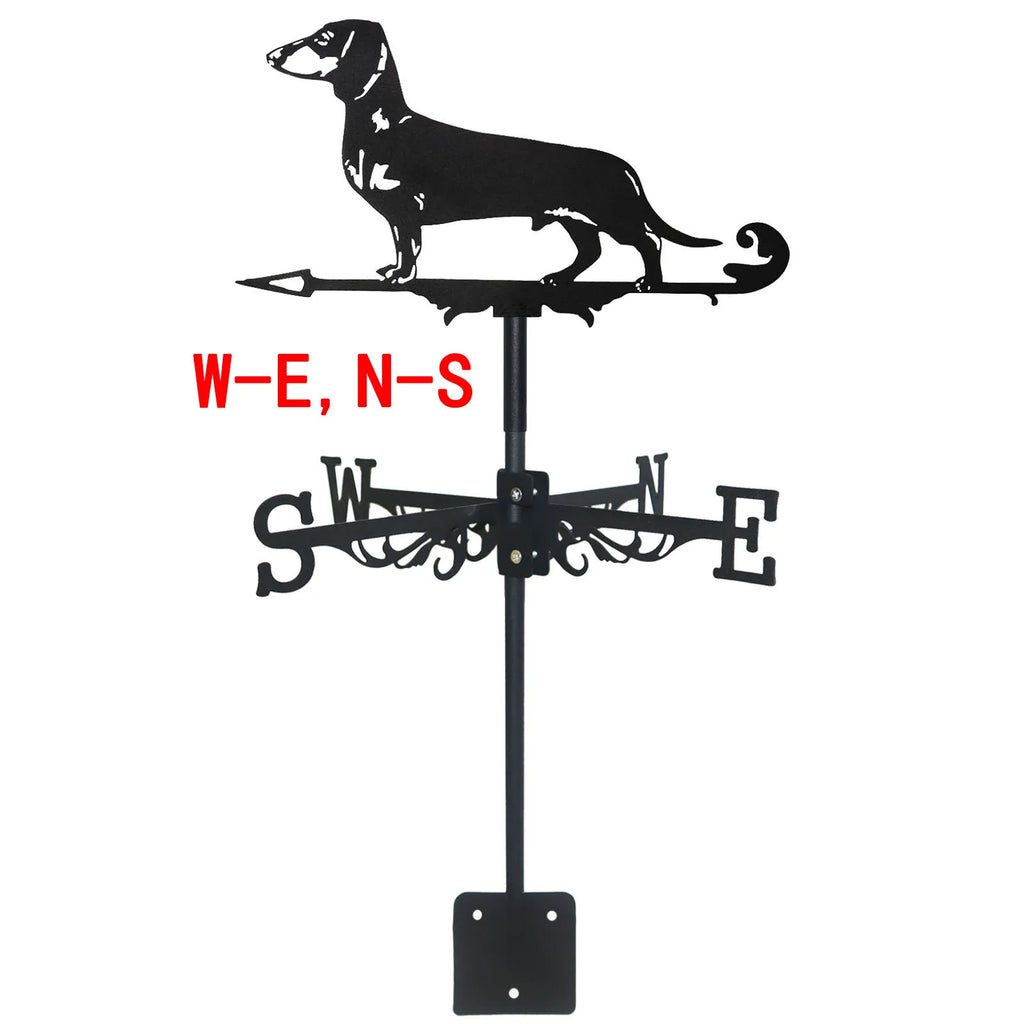 Dachshund Weather Vane  Decor Roof WeatherVane Garden