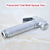 Polished Chrome Brass Bathroom Telephone Shape Hand Spray Handheld Shower head & 1.5m Shower Hose & Wall Bracket Lzh350