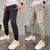 Men's High Stretch Multi-pocket Skinny Cargo Pants Multi-pocket Sweatpants Solid Color Casual Work Outdoor Joggers Trousers