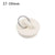 Kitchen Bathroom Water Sink Plug with Hanging Ring Round Rubber Bathtub Stopper Durable White Leakage-proof Sewer Drain Cover