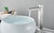 Shinesia Stainless Steel Basin Faucet Tall And Short Deck Mounted Bathroom Sink Mixer Tap Hot And Cold Water