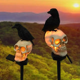 Halloween Outdoor Light Skeleton Ghost Horror Grimace Party Decor for Courtyard Home Holiday Lighting Garden Decoration