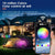 Smart Tuya RGB Landscape Light LED Garden Lamp Waterproof APP Control 16 Million Colors Outdoor Yard Lawn Spotlights