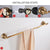 Antique Bronze Bathroom Hardware Set Adjustable Towel Rack Toilet Paper Holder Robe Hook EL2001A