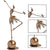 Metal Dancing Girl Garden Statue Decor Waterproof