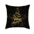 Gold Black Snowflake Merry Christmas Pillowcase Xmas Decor for Home Decor for Christmas Ornaments Xmas  Santa Claus Pillowcase..