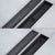 20-100cm Black Side Outlet Shower Drain Stainless Steel Bathroom Floor Drainage Linear Waste Drain Cover Roof Kitchen Accessory