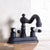 Oil Rubbed Bronze Bathroom Faucet 2-Handle 4 Inch Centerset Sinks Mixer Tap Knf158