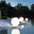 Garden Lights Outdoor LED Ball Lawn Lamp Waterproof Floating Courtyard Decoration Floor Path Landscape Ornament Color Lantern