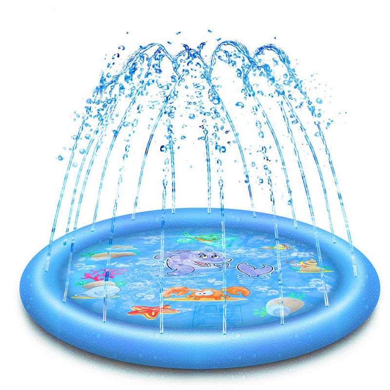 170*170cm Pet Sprinkler Pad Play Cooling Mat Swimming Pool