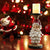 Christmas Resin Candlestick Santa Claus Snowman Candle Ornament Table Decor