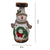 Christmas Resin Candlestick Santa Claus Snowman Candle Ornament Table Decor