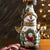 Christmas Resin Candlestick Santa Claus Snowman Candle Ornament Table Decor