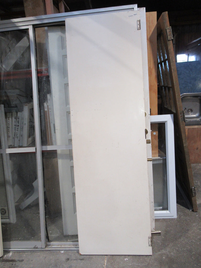 Heavy Cream Painted Hollow Core Door   1980H x 610W x 30D