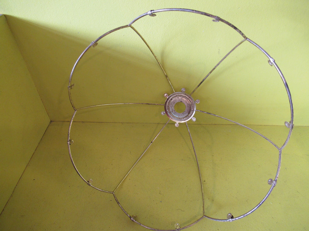 Wire Shade Frame  34.5 Dia x 15.5H / 38 Dia  x 22H