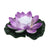 Solar Powered LED Artificial Lotus Shape Floating Fountain, & Pond  Pool Light